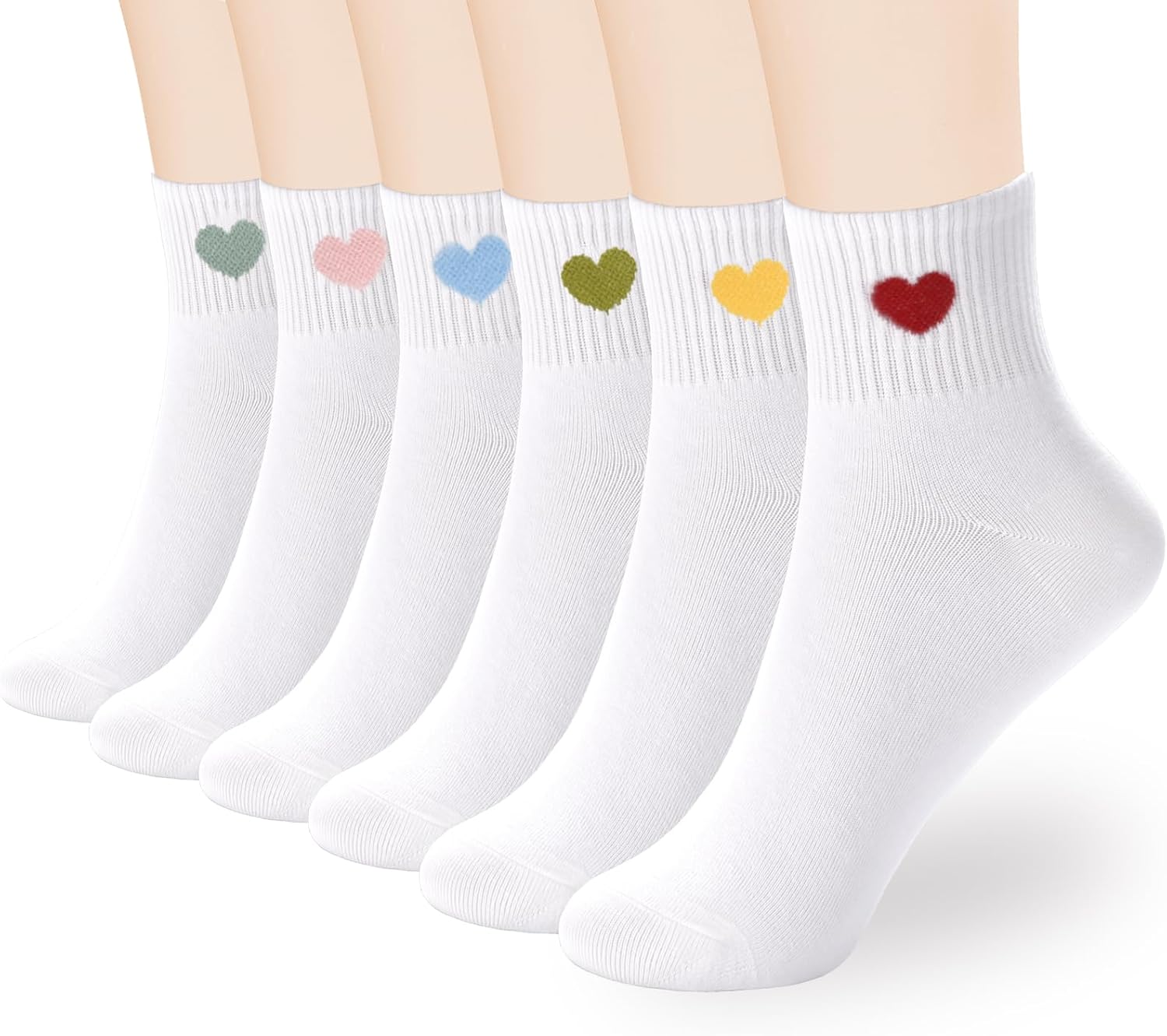 Silk Sock Bamboo - Women's Ankle Crew Cotton Socks -