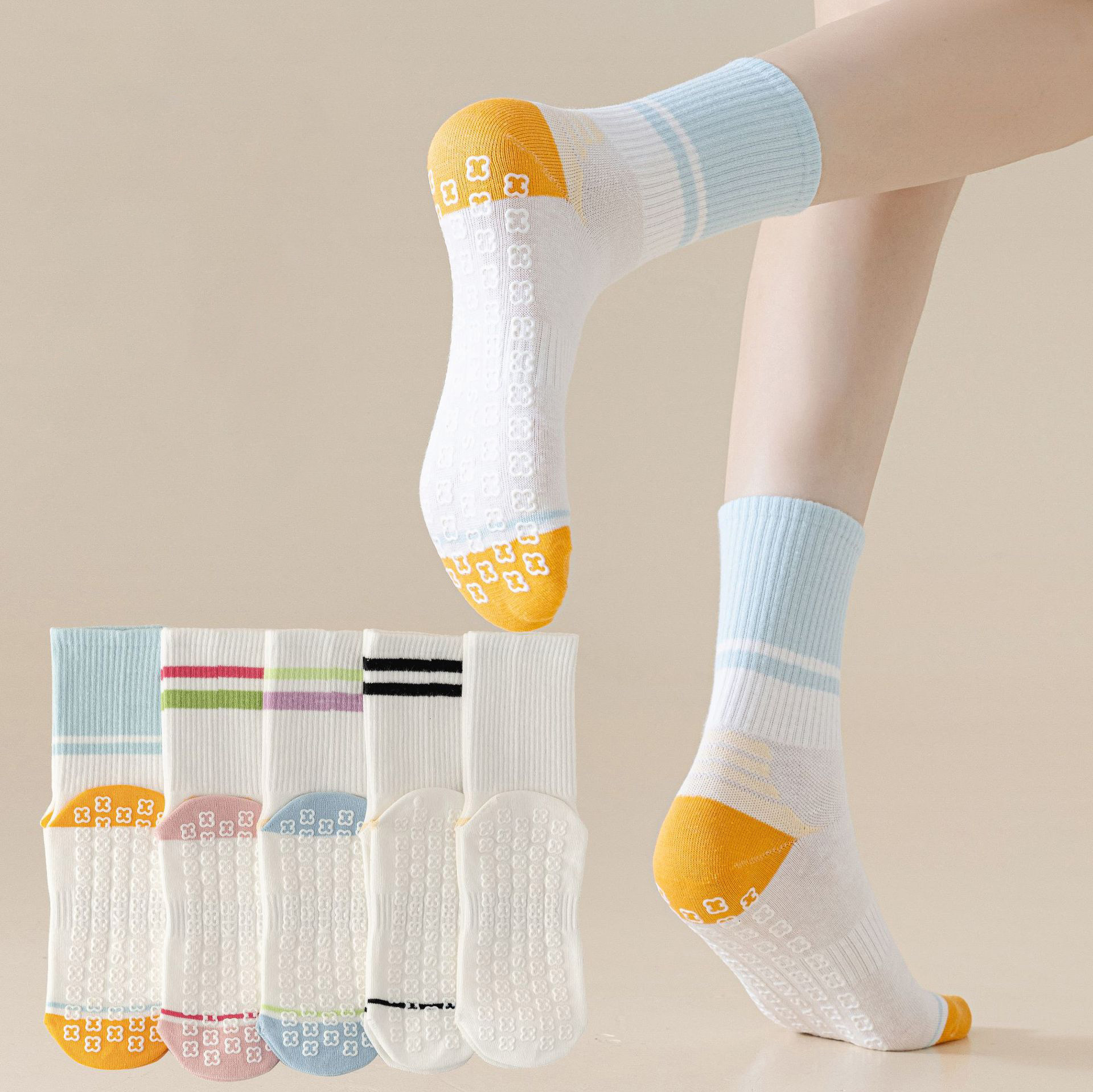 2pairs Non-Slip Grip Sock Slip - Grip Sock Yoga recensione e prezzo