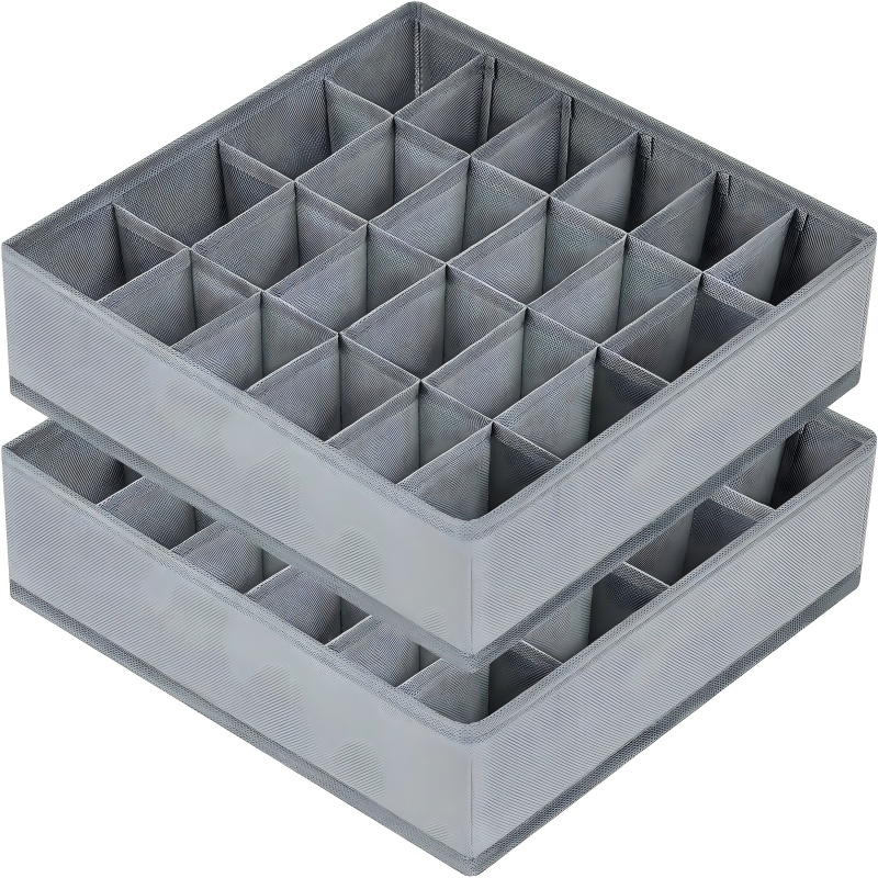 24 Grid Foldable Storage Organ - Sock Organizer Tray recensione e prezzo