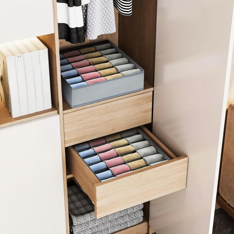 24 Grid Foldable Storage Organ - Sock Organizer Tray recensione e prezzo