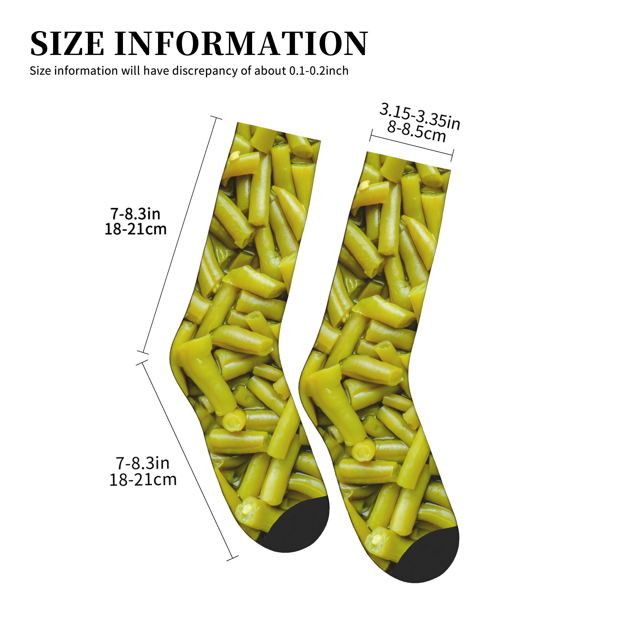 Green Beans Healthy Food  Dres - Dress Sock Men recensione e prezzo