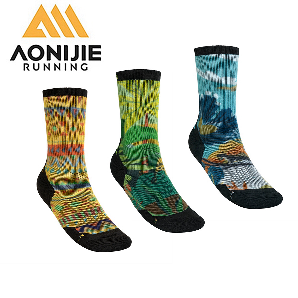 AONIJIE Outdoor Wool Crew Sock - Wool Hiking Sock recensione e prezzo
