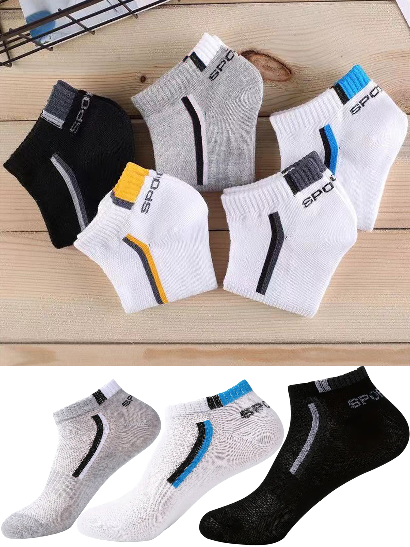 Men's Anti-Slip Ankle Boat Soc - Ankle Sock Low Cut recensione e prezzo