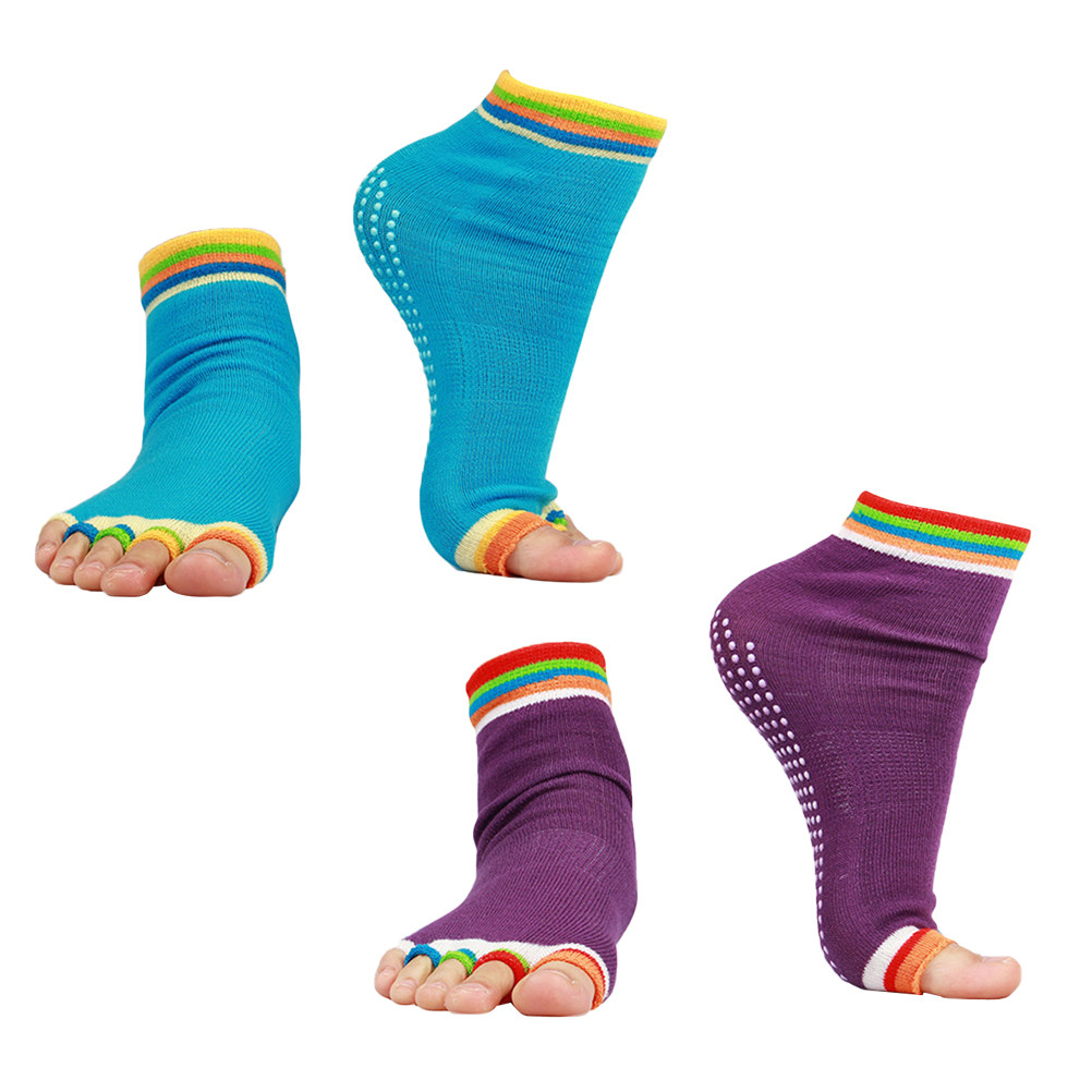 2Pair Anti-Slip Yoga Socks Pre - Grip Sock Yoga recensione e prezzo