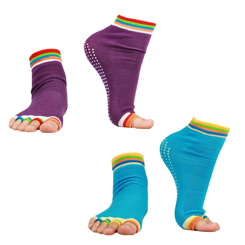 2Pair Anti-Slip Yoga Socks Pre - Grip Sock Yoga recensione e prezzo