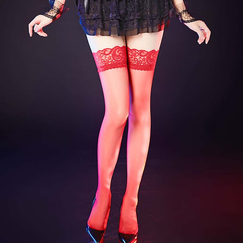 Thigh High Stripe Lace Stockin - Thigh High Sock Stay Up recensione e prezzo