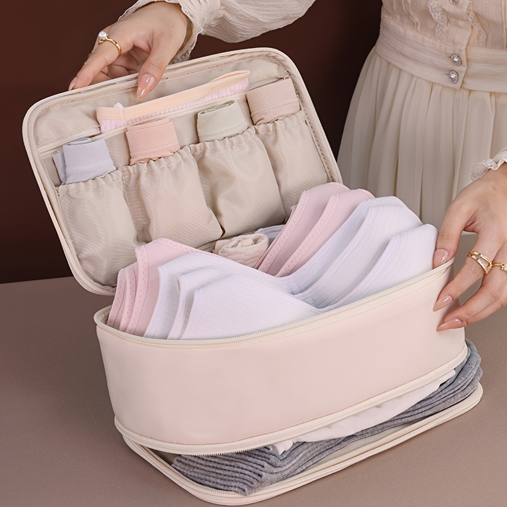 1pc Double Layer Underwear Org - Sock Organizer Tray recensione e prezzo