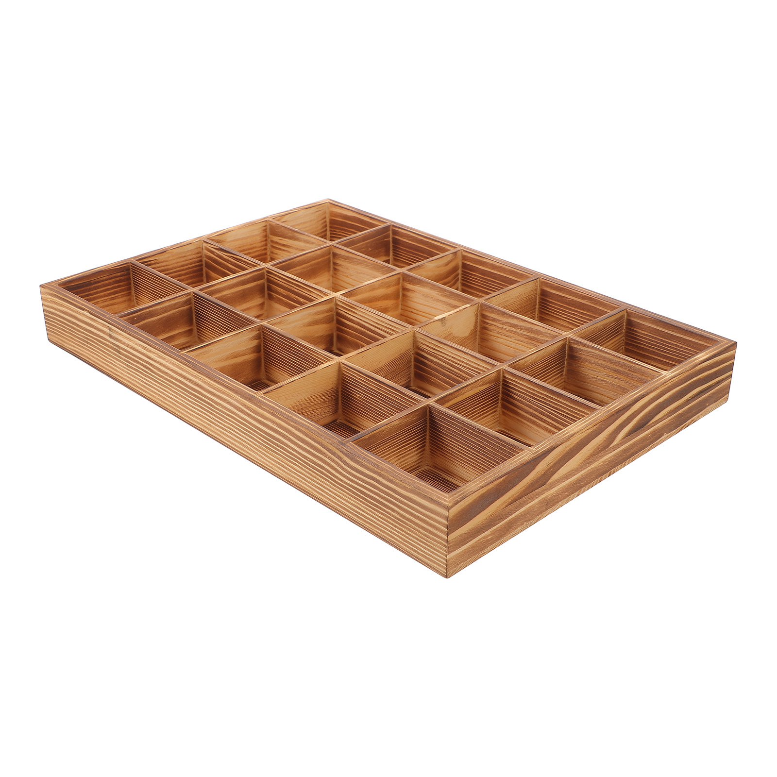 1pc 20-Compartment Wooden Unde - Sock Organizer Tray recensione e prezzo