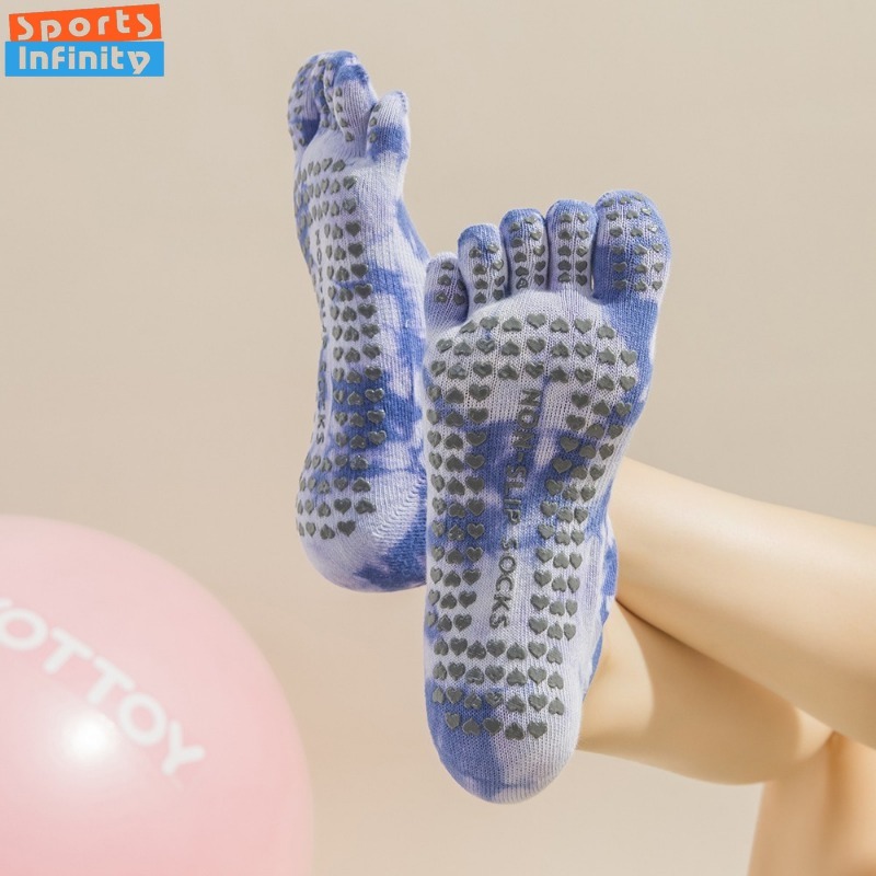 New Non Slip Tie Dye Five Fing - Toe Sock Split recensione e prezzo