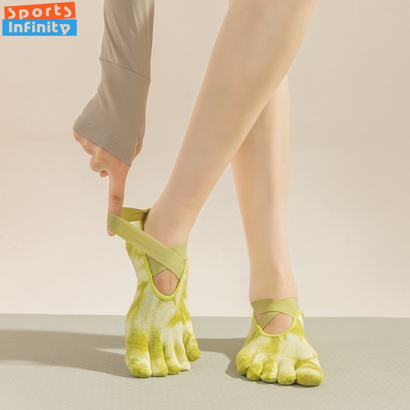 New Non Slip Tie Dye Five Fing - Toe Sock Split recensione e prezzo