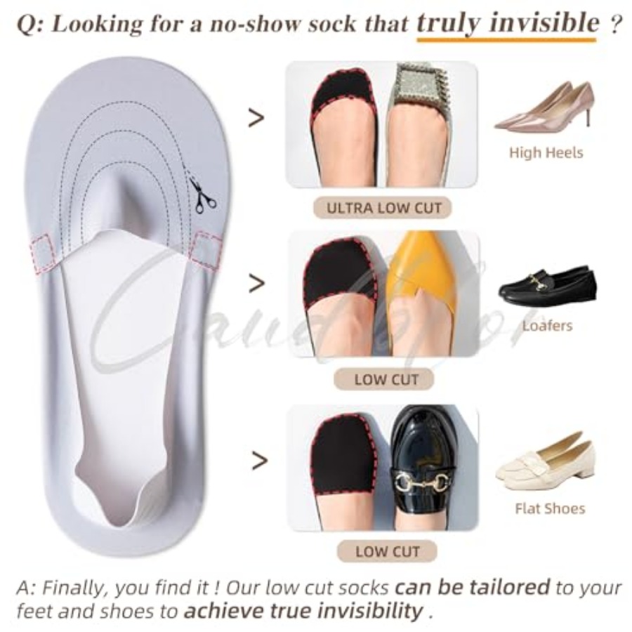 Caudblor Thin No Show Socks Wo - Invisibility Sock Loafer recensione e prezzo