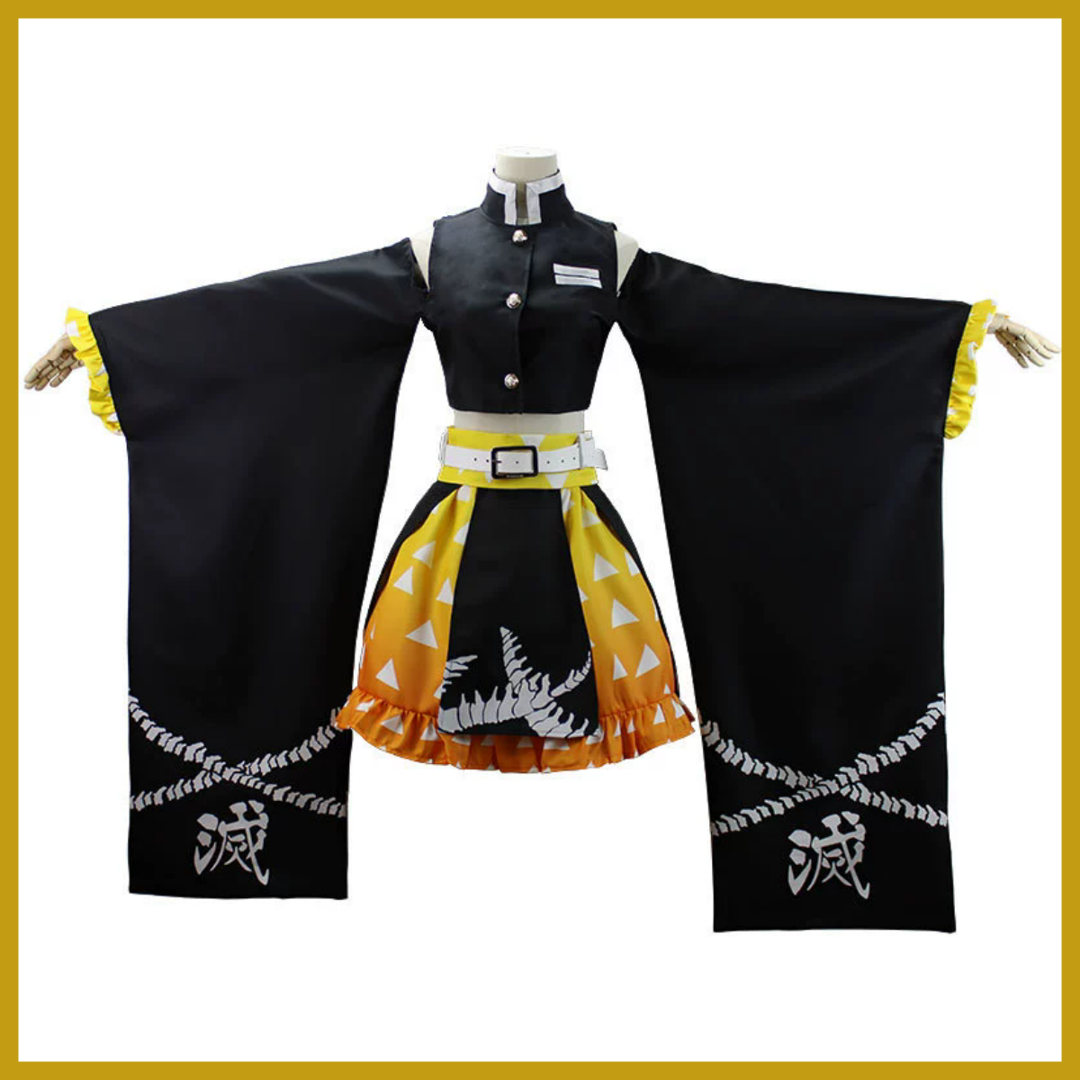 Anime Agatsuma Zenitsu Cosplay - Dress Sock Men recensione e prezzo