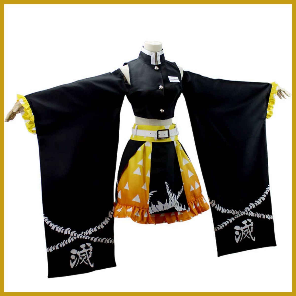 Anime Agatsuma Zenitsu Cosplay - Dress Sock Men recensione e prezzo