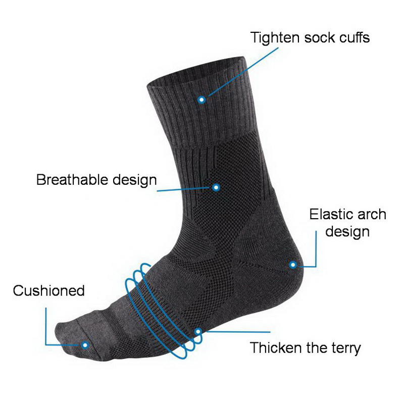 1 Pair Merino Wool Sock Winter - Wool Hiking Sock recensione e prezzo
