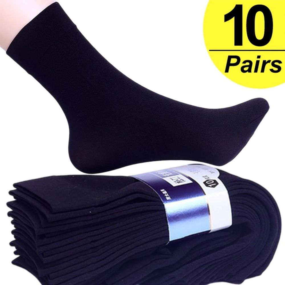 10pairs Casual Breathable Men  - Silk Sock Bamboo recensione e prezzo