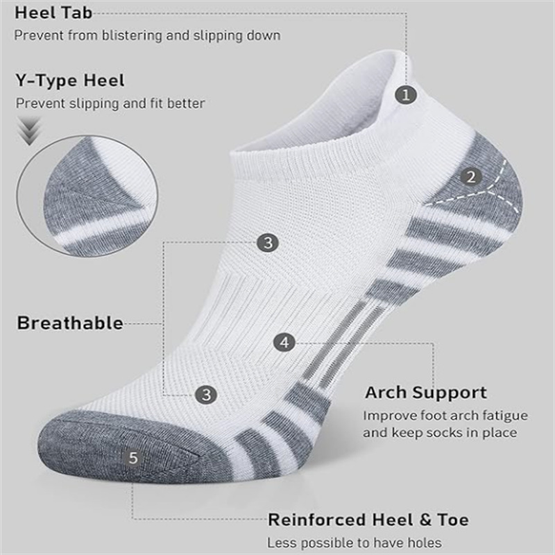 6/24 Pairs Cushioned Breathabl - Athletic Sock Cushion recensione e prezzo