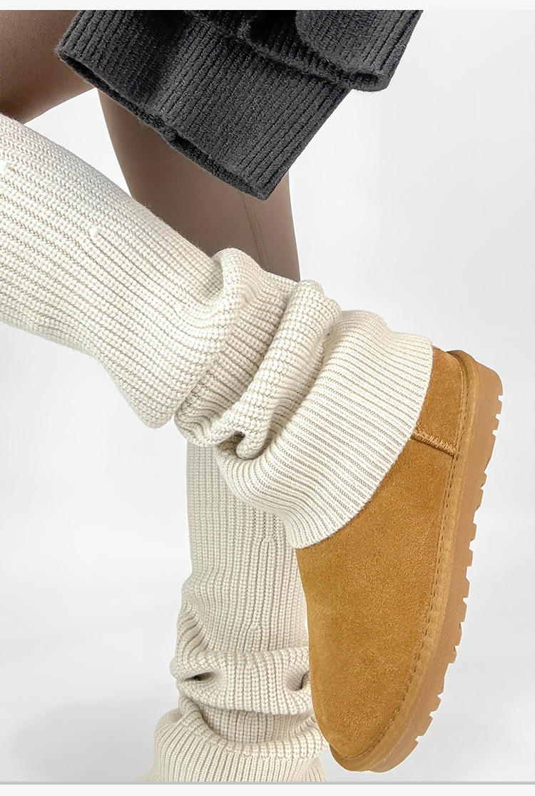New Women's Leg Warmers Knitte - Boot Sock Slouchy recensione e prezzo