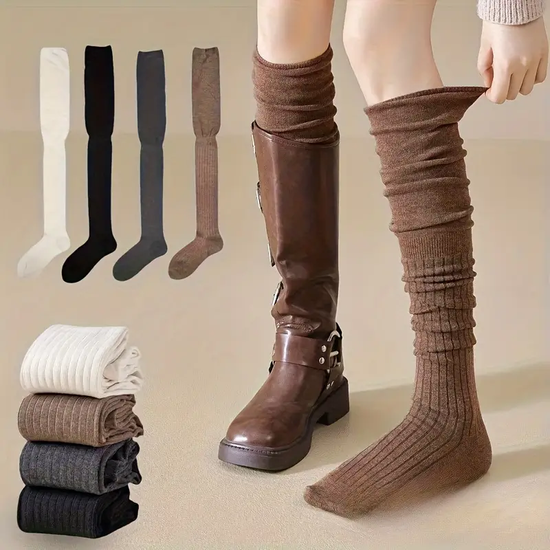 1-10Pairs Women’s Over-the-Kne - Boot Sock Slouchy recensione e prezzo