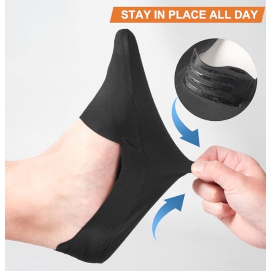 No Show Socks Men Nylon Non Sl - Invisibility Sock Loafer recensione e prezzo