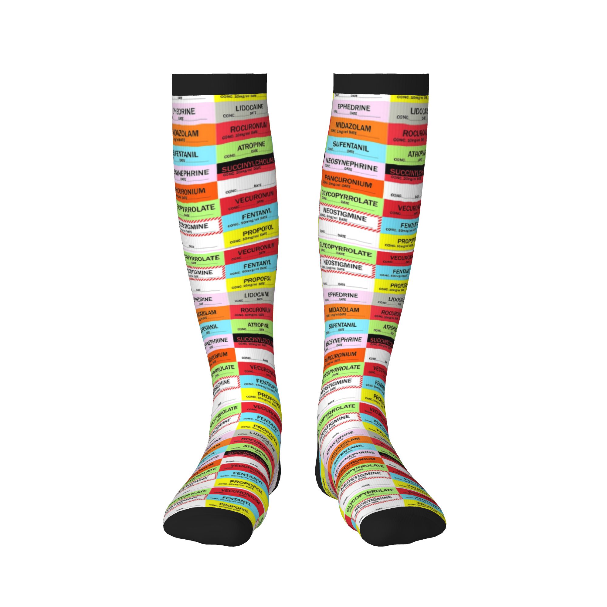Novelty Printed Anesthesia Med - Compression Sock Medical recensione e prezzo