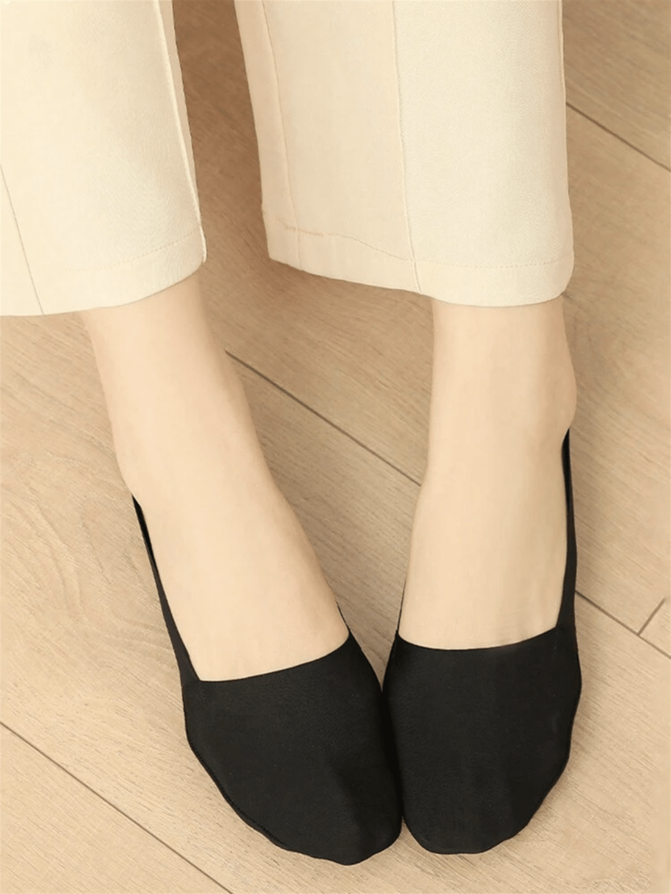 5 Pairs Women Thin Silky Invis - No Show Sock Women recensione e prezzo