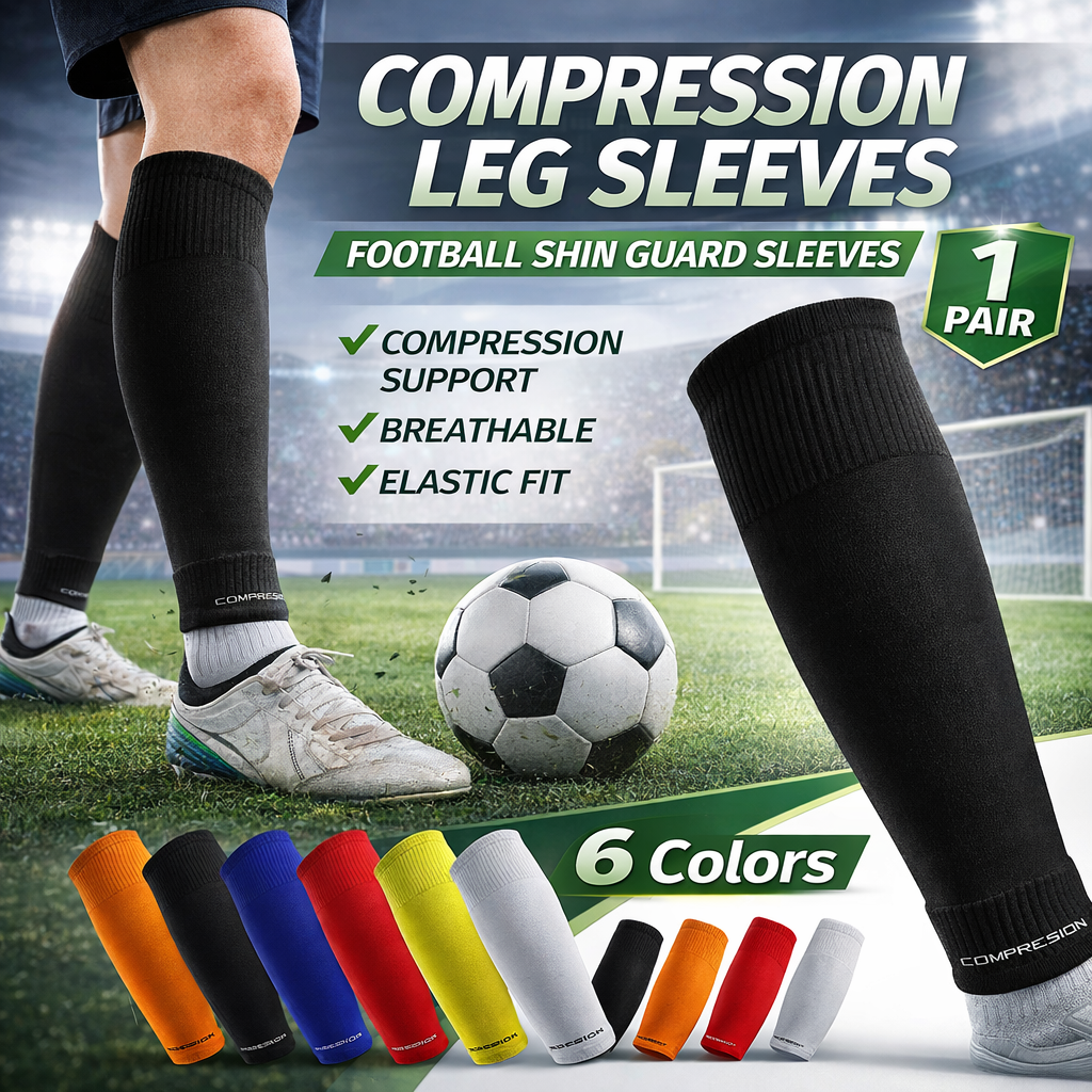 1 Pair Soccer Leg Sleeves Comp - Compression Sleeve Calf recensione e prezzo