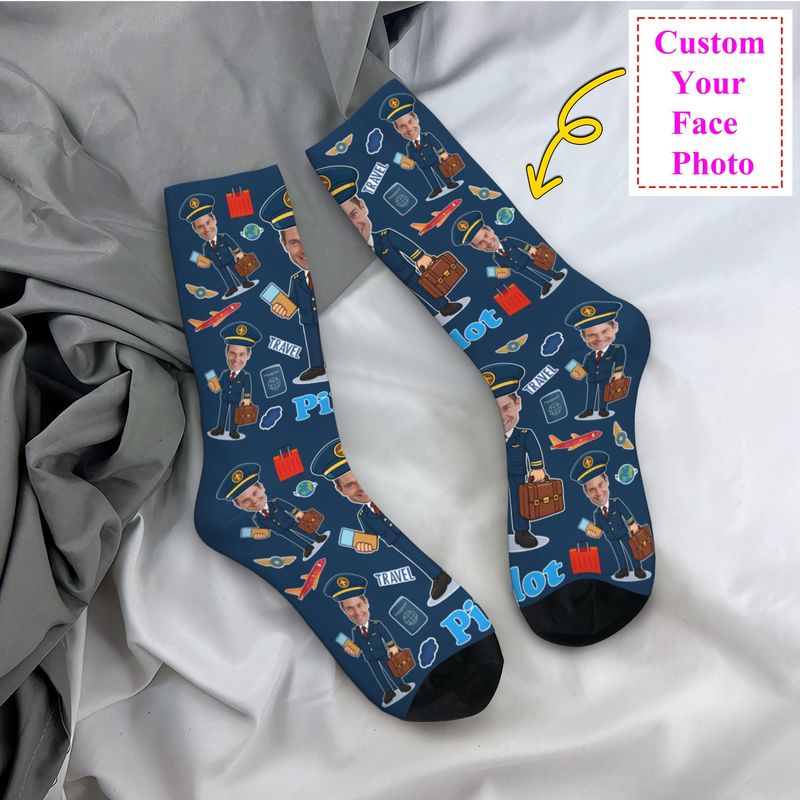 Novelty Men's Funny Pilot Cust - Dress Sock Men recensione e prezzo