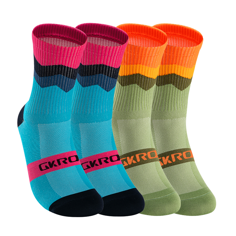GKRQ 4 Pairs Bike Socks Men Nu - Compression Sock Medical recensione e prezzo