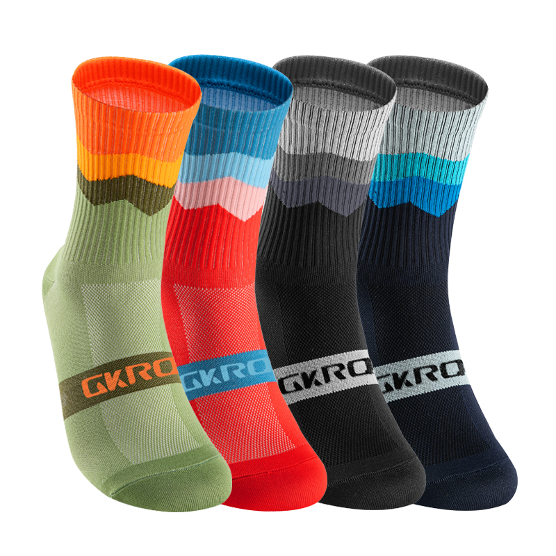 GKRQ 4 Pairs Bike Socks Men Nu - Compression Sock Medical recensione e prezzo