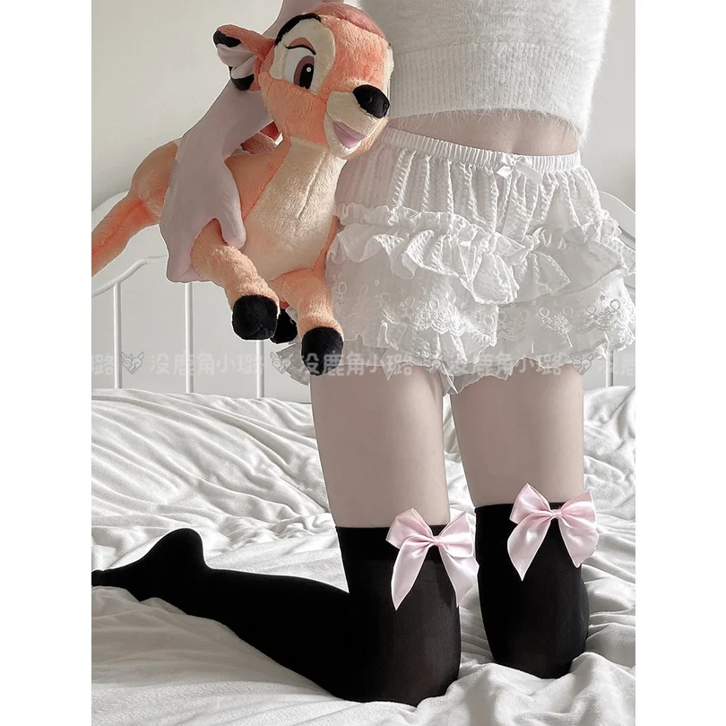 Sexy Women's Hosiery Pink Bow  - Thigh High Sock Stay Up recensione e prezzo