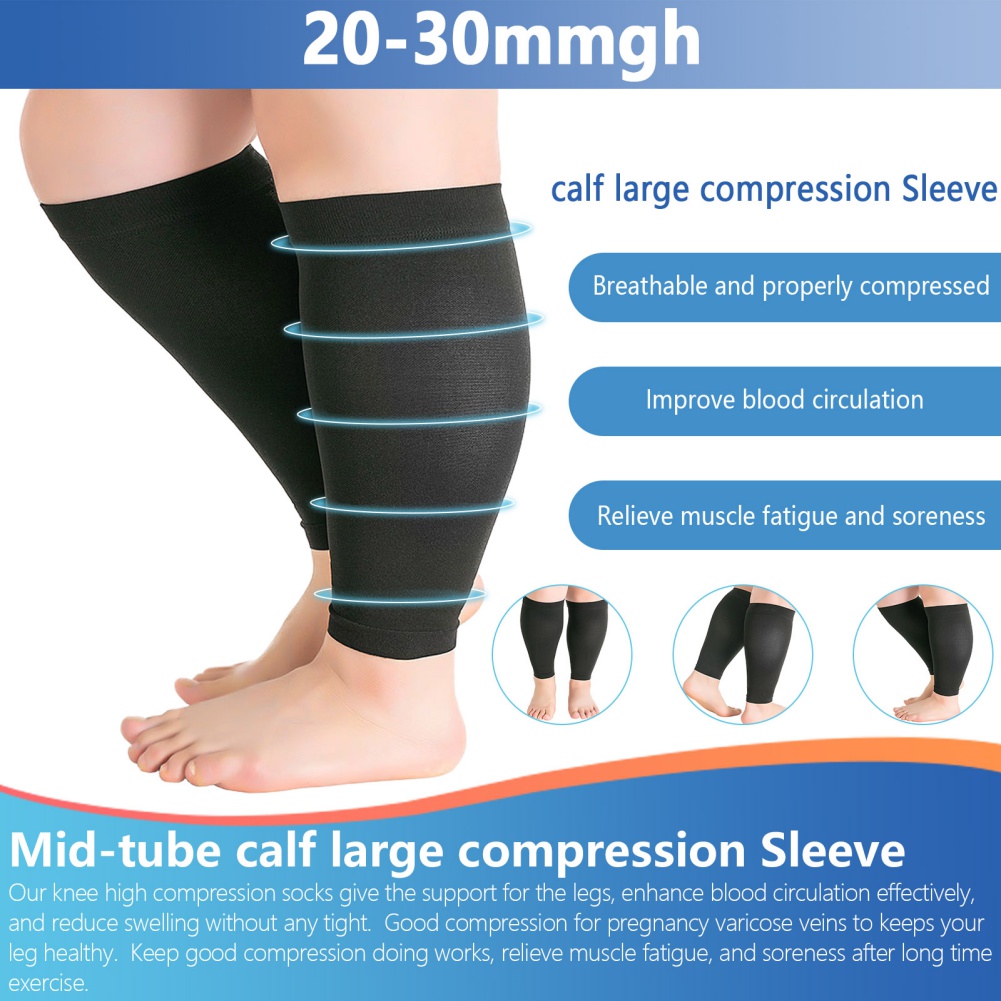 1 Pair Fitness Running Compres - Compression Sleeve Calf recensione e prezzo