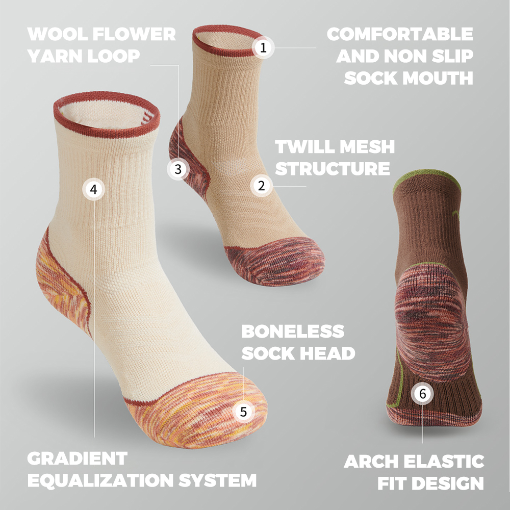 Naturehike Socks Sports Hygros - Wool Hiking Sock recensione e prezzo