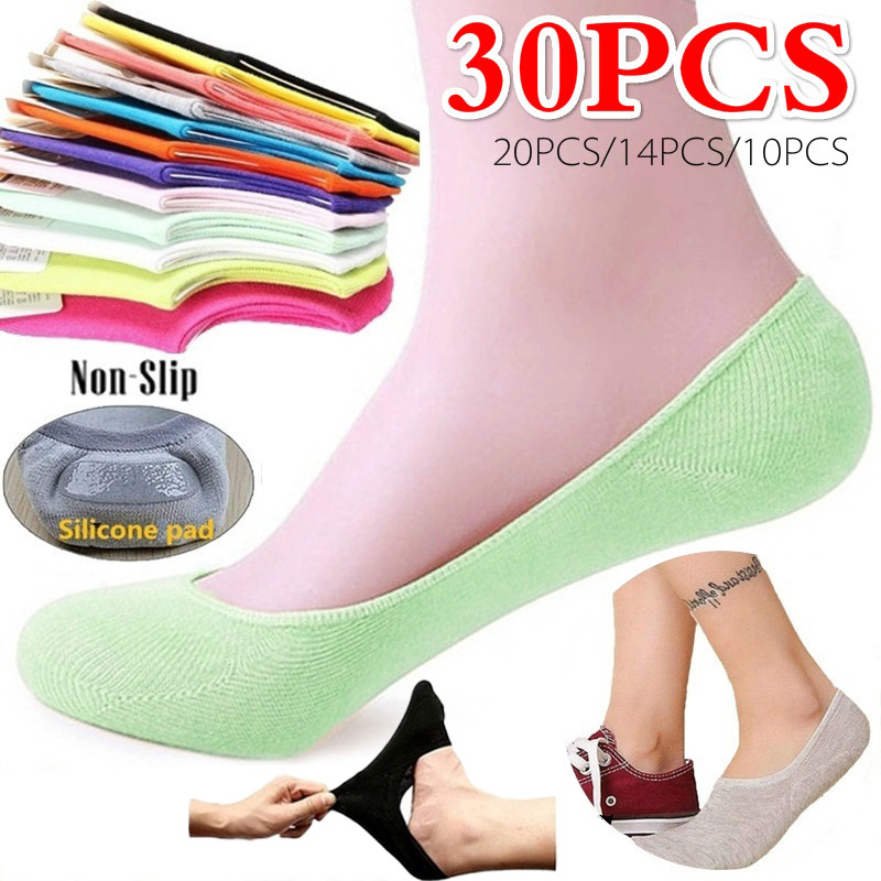 5 Pairs 10PCS Women Socks Nons - Invisibility Sock Loafer recensione e prezzo