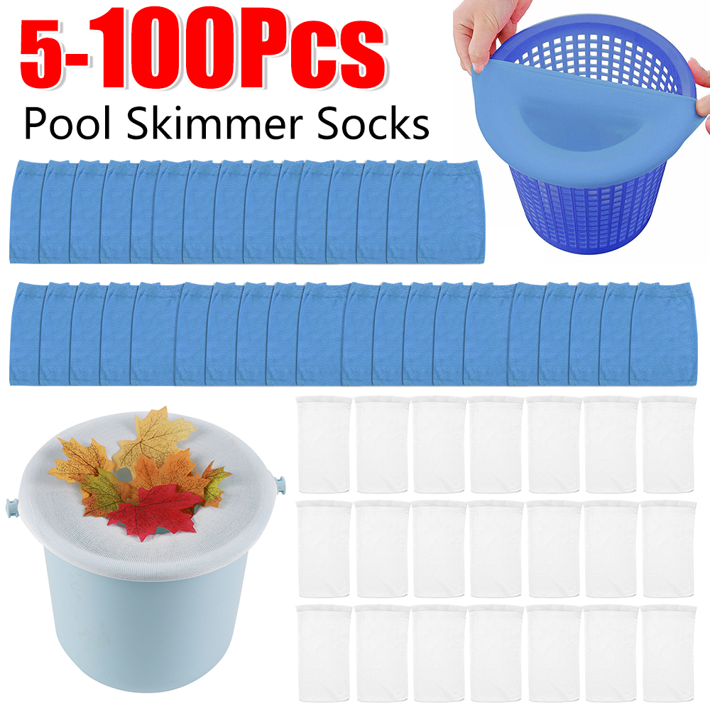 100-5PCS Pool Skimmer Socks El - Sock Organizer Tray recensione e prezzo