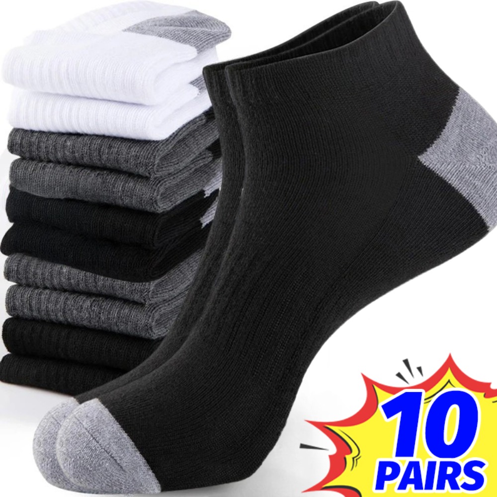 1-10Pairs Breathable Mens Summ - Ankle Sock Low Cut recensione e prezzo