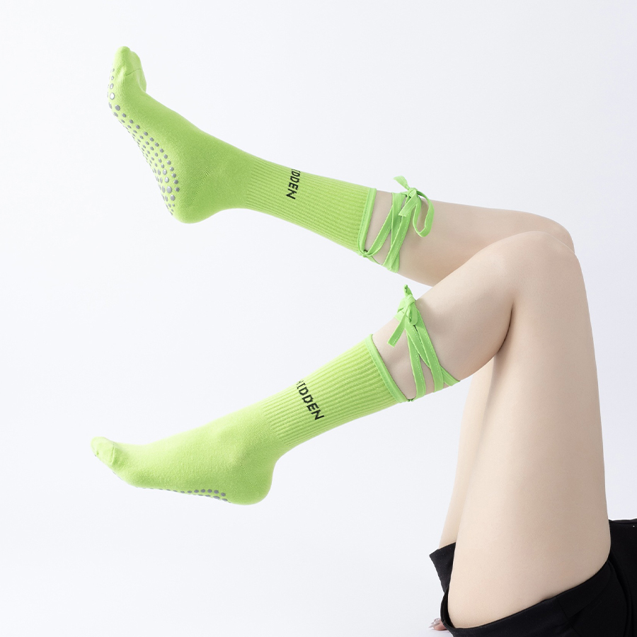 Women Bandage Yoga Socks Cotto - Grip Sock Yoga recensione e prezzo