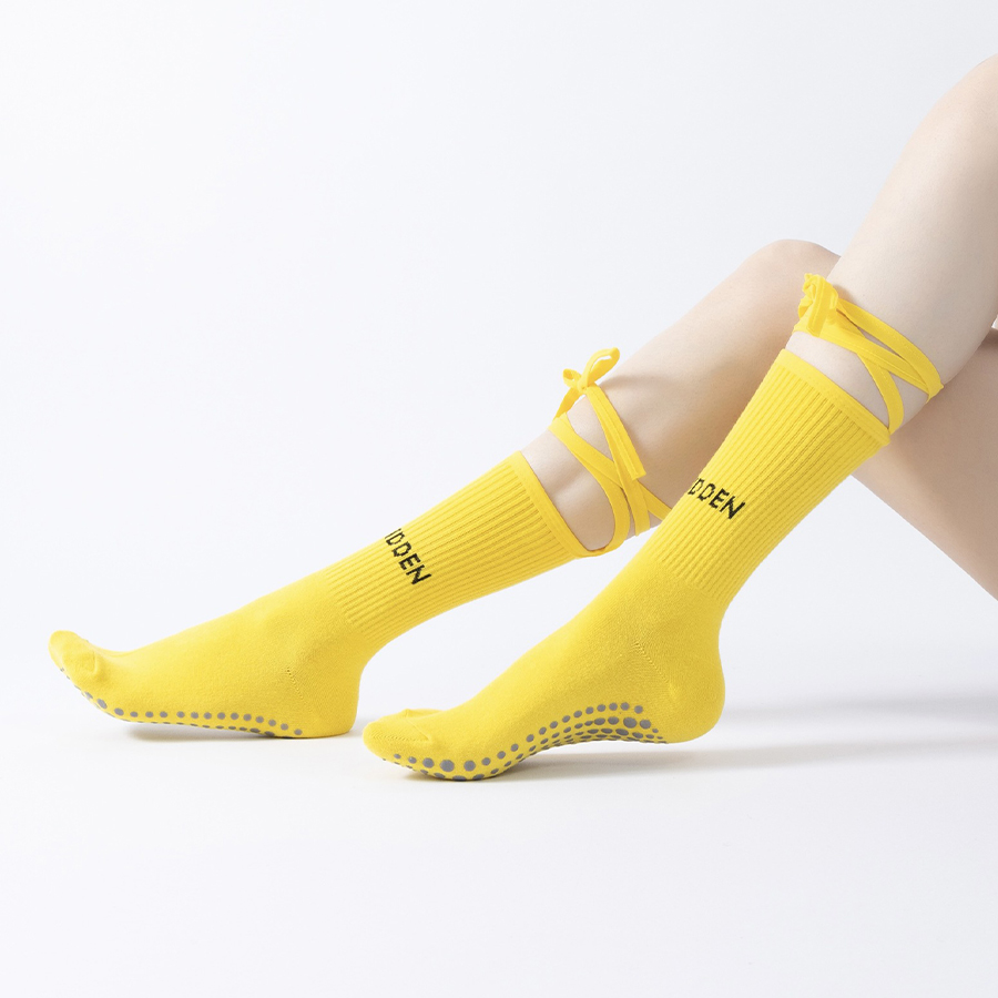 Women Bandage Yoga Socks Cotto - Grip Sock Yoga recensione e prezzo