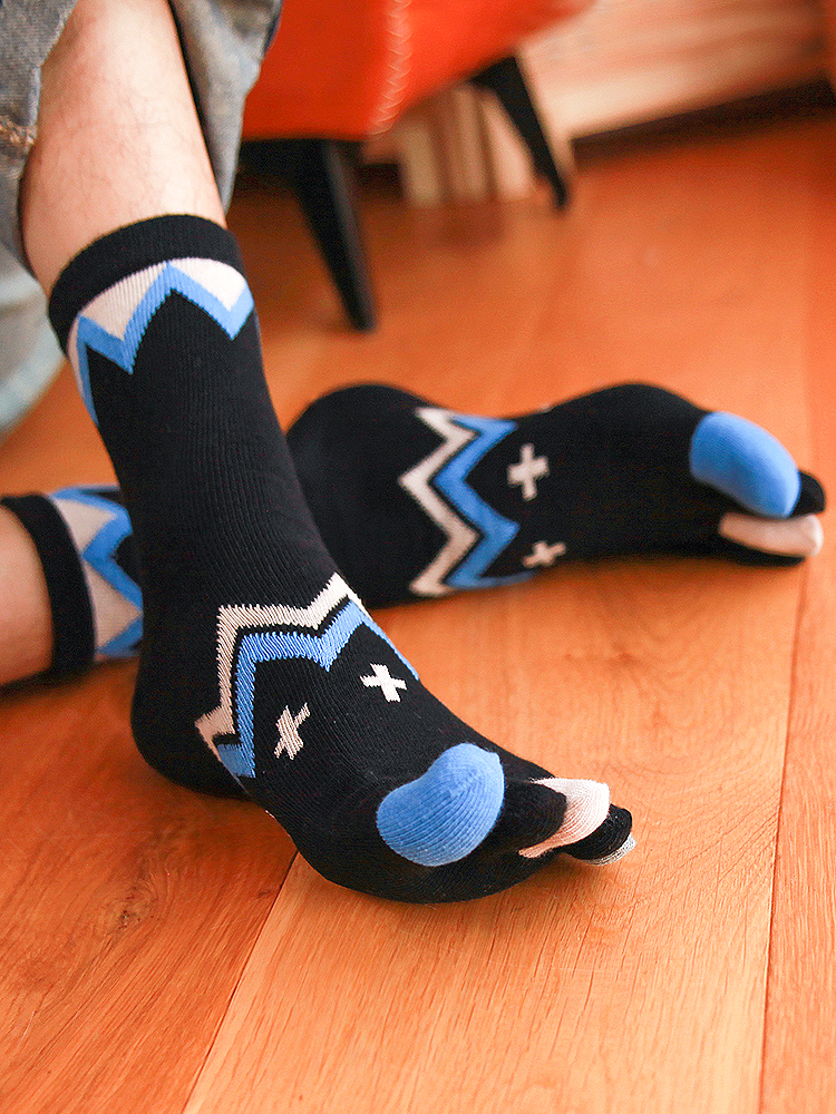 5 Pairs Four-season Pure Cotto - Toe Sock Split recensione e prezzo