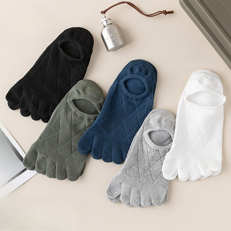 5 pairs men's spring summer th - Toe Sock Split recensione e prezzo