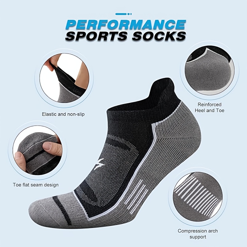 6 Pack Men's Athletic Socks Th - Athletic Sock Cushion recensione e prezzo