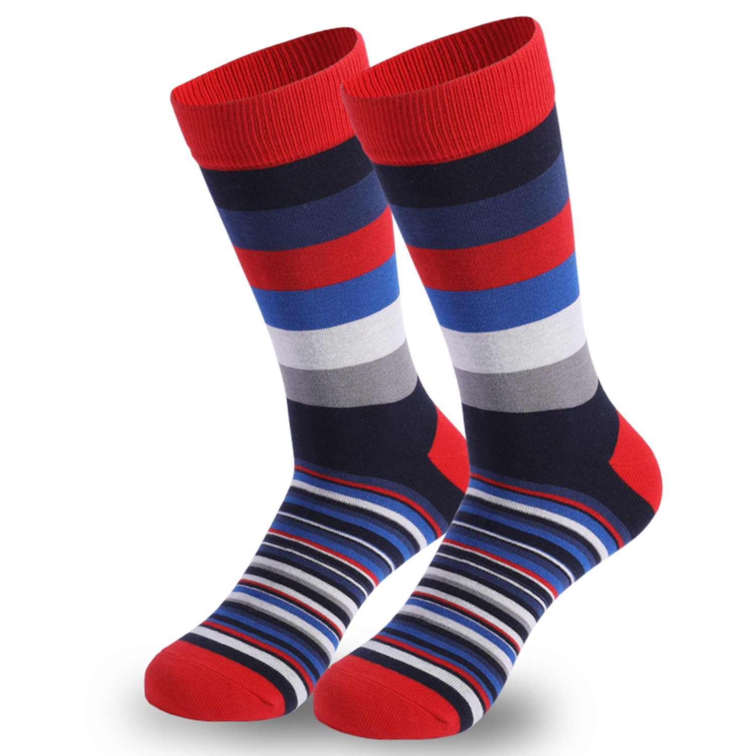 5Pairs Mens Fun Dress Socks, P - Cotton Crew Sock Pack recensione e prezzo