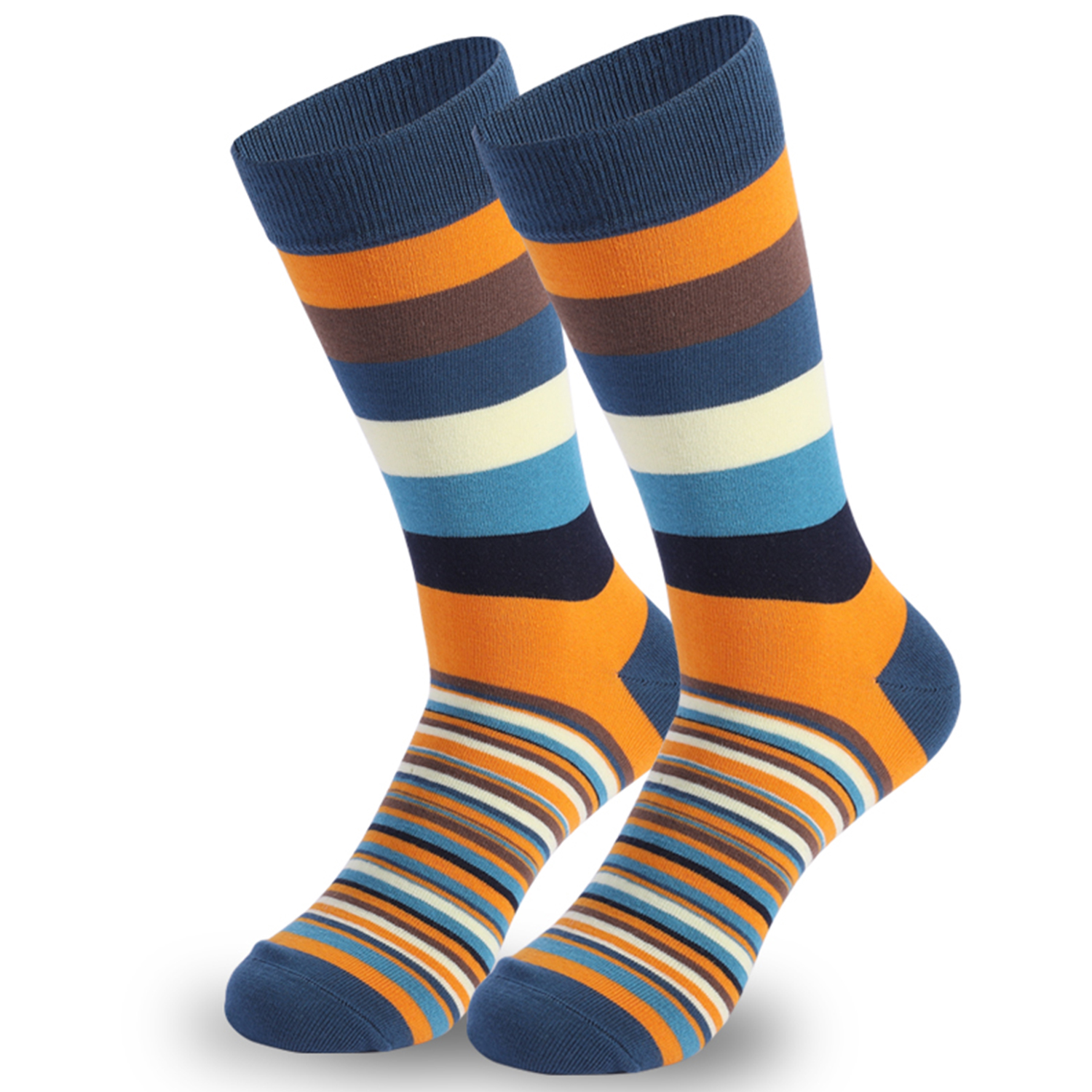 5Pairs Mens Fun Dress Socks, P - Cotton Crew Sock Pack recensione e prezzo