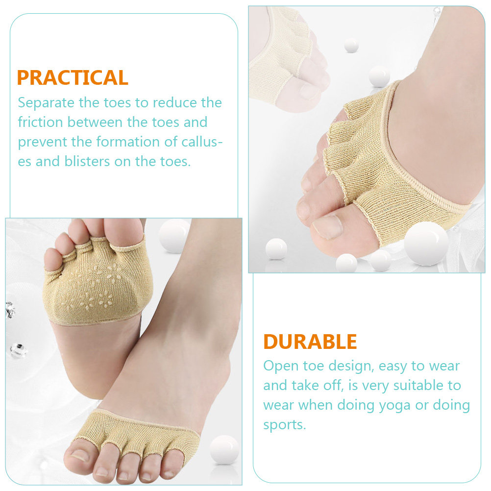 2Pairs Breathable Toe Yoga Soc - Grip Sock Yoga recensione e prezzo
