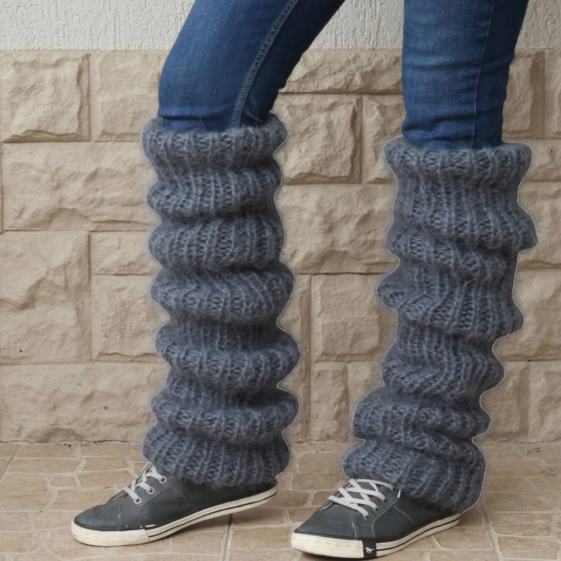 Women Winter Chunky Crochet Kn - Boot Sock Slouchy recensione e prezzo