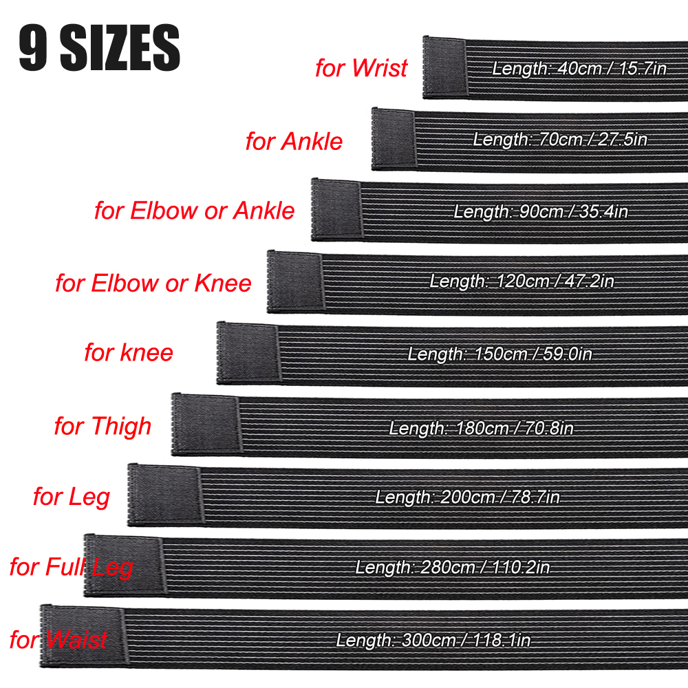 1PCS 40-300cm Compression Band - Compression Sleeve Calf recensione e prezzo