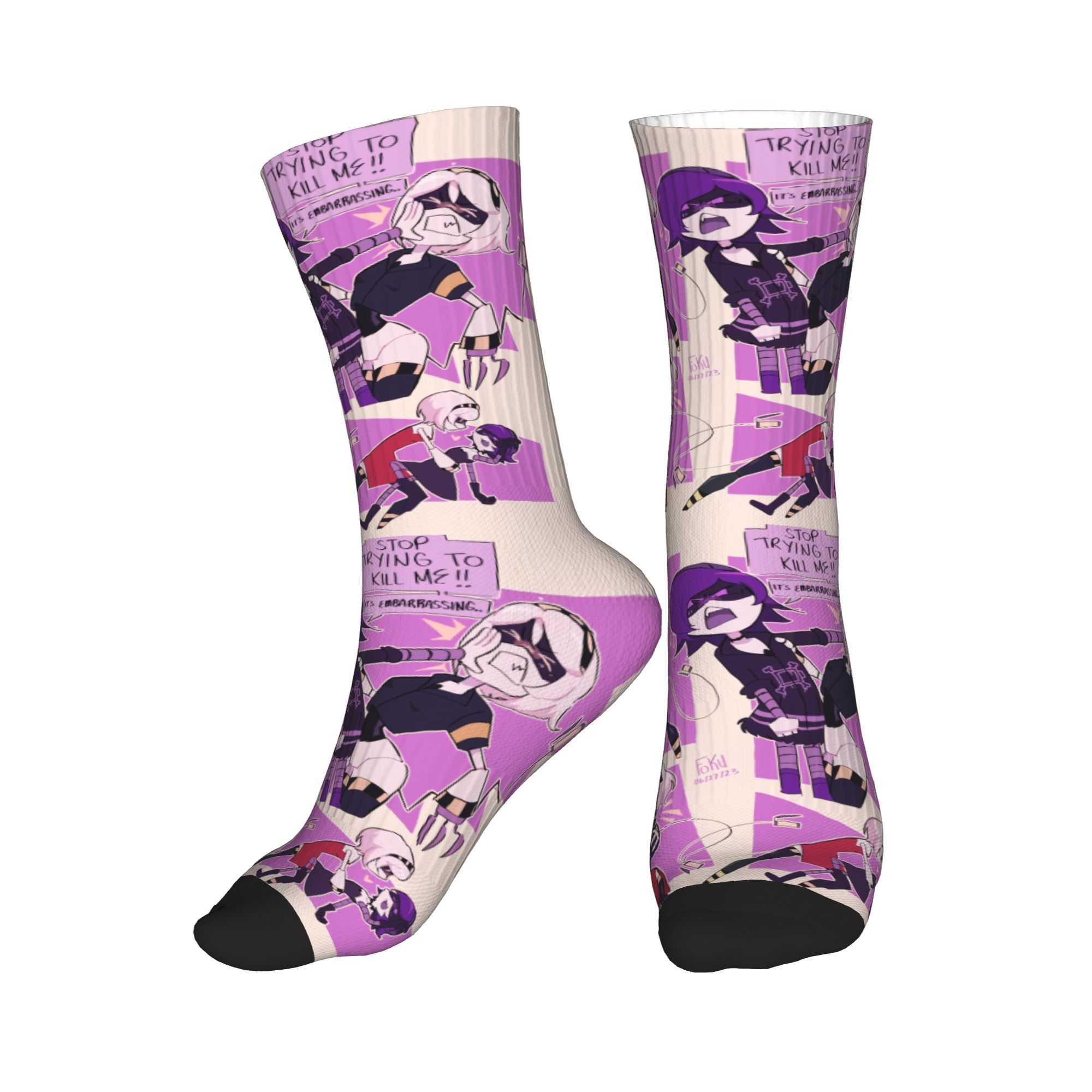 Murder Drones Collage Dress So - Dress Sock Men recensione e prezzo