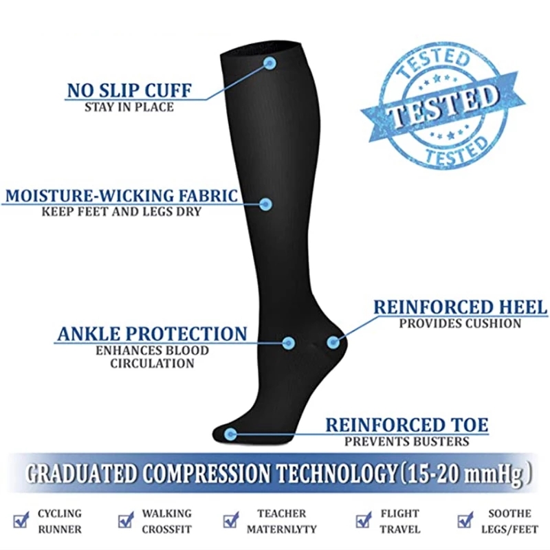 S-XXL Compression Socks Men Wo - Compression Sock Medical recensione e prezzo