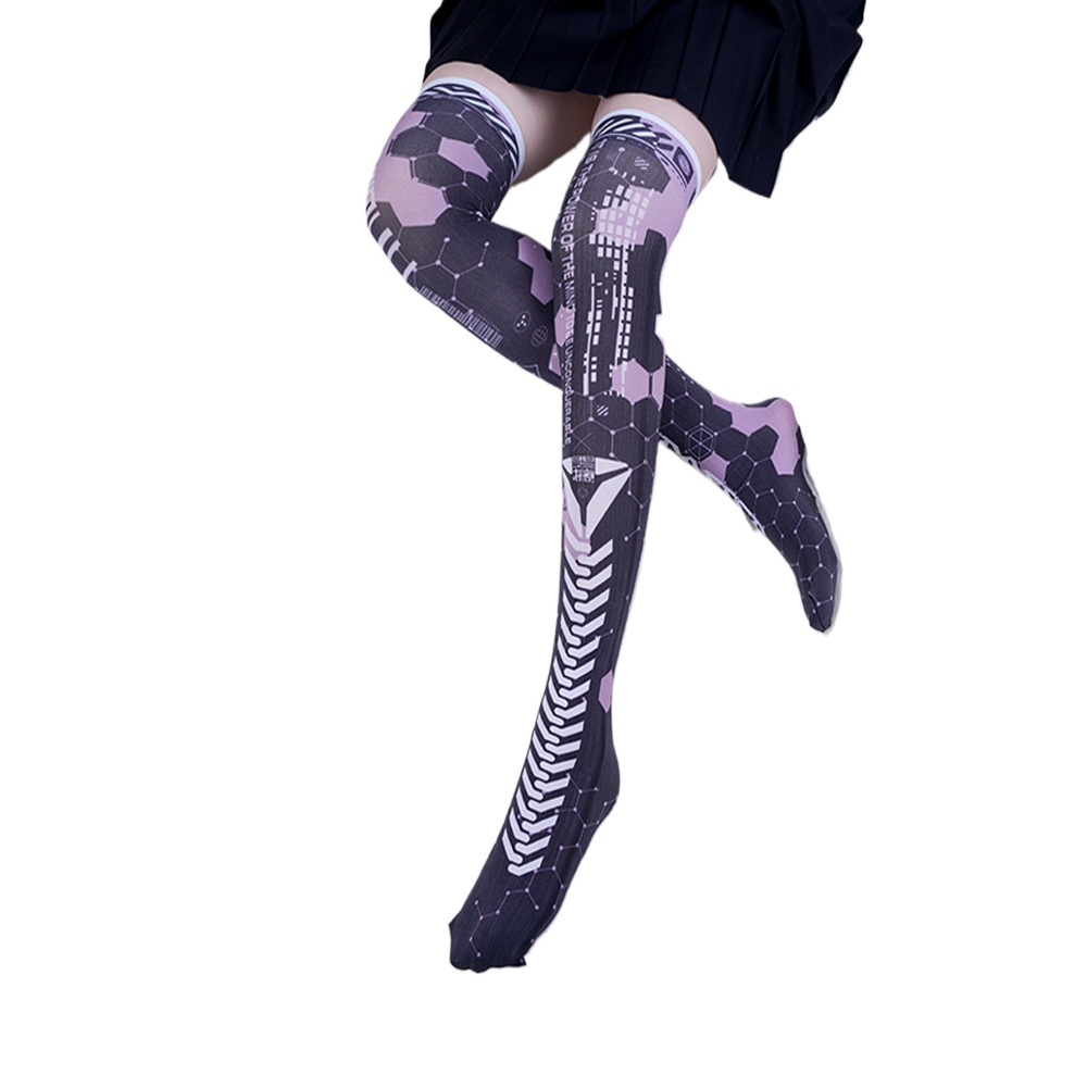 Anime Game Robot AI Mech Stock - Knee High Sock Women recensione e prezzo