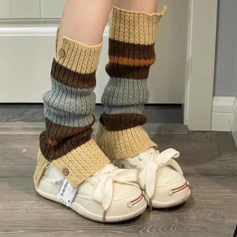 New ​Y2K Knitted Leg Warmers V - Boot Sock Slouchy recensione e prezzo