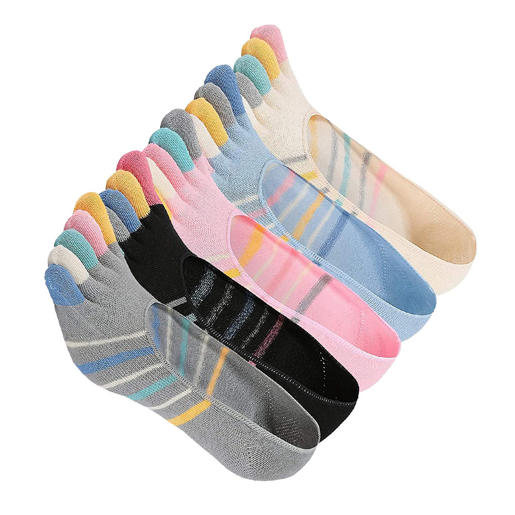 5Pairs Yoga Toe Socks Women Lo - Invisibility Sock Loafer recensione e prezzo
